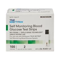 McKesson TRUE METRIX McKesson 06-R3051-41 TRUE METRIX Blood Glucose Test Strips, Glucose Meter Test Strips (BX/100)