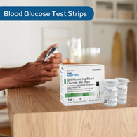 McKesson TRUE METRIX McKesson 06-R3051-41 TRUE METRIX Blood Glucose Test Strips, Glucose Meter Test Strips (BX/100)