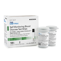 McKesson TRUE METRIX McKesson 06-R3051-41 TRUE METRIX Blood Glucose Test Strips, Glucose Meter Test Strips (BX/100)