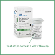 McKesson TRUE METRIX McKesson 06-R3051-45 TRUE METRIX Blood Glucose Test Strips, Glucose Meter Test Strips (BX/50)