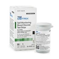 McKesson TRUE METRIX McKesson 06-R3051-45 TRUE METRIX Blood Glucose Test Strips, Glucose Meter Test Strips (BX/50)