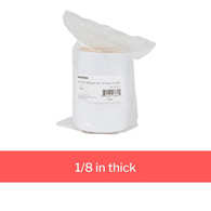 McKesson 09227 Tan Wool/Rayon Adhesive Orthopedic Felt Roll, 6 in x 2-1/2 yd, Ankle Braces & ft (RL/1)