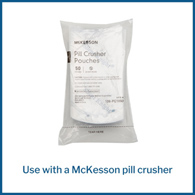 McKesson Silent Knight McKesson 108-PC1000 Pill Crusher Pouch, Over the Counter Accessories (BX/20)
