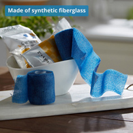 McKesson 115-2B-McKesson Blue Cast Tape, 2 Inch x 4 Yard, Cast & Splint Bandages & Tapes (BX)