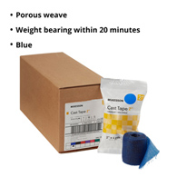 McKesson 115-2B-McKesson Blue Cast Tape, 2 Inch x 4 Yard, Cast & Splint Bandages & Tapes (BX)