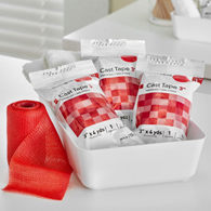 McKesson 115-3R-McKesson Red Cast Tape, 3 Inch x 4 Yard, Cast & Splint Bandages & Tapes (BX)