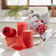 McKesson 115-3R-McKesson Red Cast Tape, 3 Inch x 4 Yard, Cast & Splint Bandages & Tapes (BX)