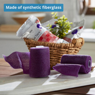 McKesson 115-3U-McKesson Purple Cast Tape, 3 Inch x 4 Yard, Cast & Splint Bandages & Tapes (BX)