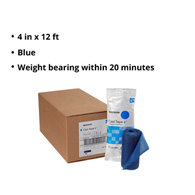 McKesson 115-4B-McKesson Blue Cast Tape, 4 Inch x 4 Yard, Cast & Splint Bandages & Tapes (BX)