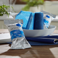 McKesson 115-4B-McKesson Blue Cast Tape, 4 Inch x 4 Yard, Cast & Splint Bandages & Tapes (BX)