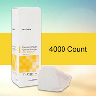 McKesson 12332000 Gauze Sponge, 3 x 3 in (CS/4000)