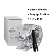 McKesson 1303 White Casting Roll Form Splints, 3 in x 5 yd, Cast & Splint Bandages & Tapes (RL/1)