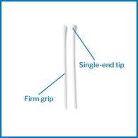 McKesson 13262-2S Swabstick, 6 in Length (BX/100)