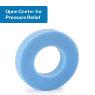 McKesson 136-21254-McKesson Doughnut Cushion, Therapeutic Cushions (CS) - McKesson Doughnut Cushion