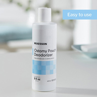 McKesson 137-5720-McKesson Ostomy Appliance Deodorant, 8 oz. Squeeze Bottle, Ostomy Accessories (CS)