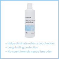 McKesson 137-5720-McKesson Ostomy Appliance Deodorant, 8 oz. Squeeze Bottle, Ostomy Accessories
