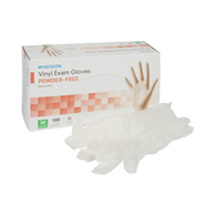 McKesson 14-116 Vinyl Exam Glove, Medium (CS/1000)