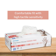 McKesson 14-120 Vinyl Exam Glove, Extra Large (CS/1000)