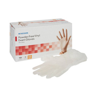McKesson 14-132 Vinyl Exam Glove, Extra Small (CS/1500)