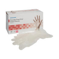 McKesson 14-134 Vinyl Exam Glove, Small (BX/150)