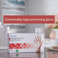 McKesson 14-136 Vinyl Exam Glove, Medium (BX/150)