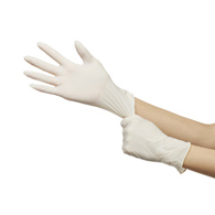 McKesson Confiderm McKesson 14-1381 Confiderm Latex Exam Glove, Small, Ivory, Medical Gloves (BX/100)