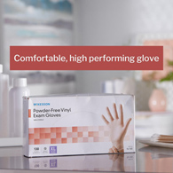 McKesson 14-140 Vinyl Exam Glove, Extra Large (BX/130)