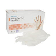 McKesson 14-140 Vinyl Exam Glove, Extra Large (BX/130)