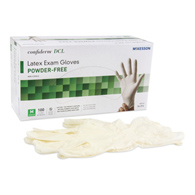 McKesson 14-316 Medi-Pak Powder Free Latex Exam Glove-MEDIUM 100/BX