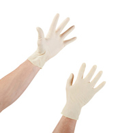 McKesson Confiderm McKesson 14-316 Confiderm Latex Exam Glove, Medium, Ivory (CS/1000)