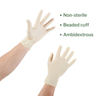 McKesson 14-318 Medi-Pak Powder Free Latex Exam Glove- LARGE 100/BX