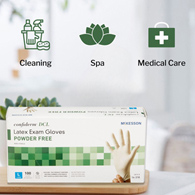 McKesson 14-318 Medi-Pak Powder Free Latex Exam Glove-1000/Case