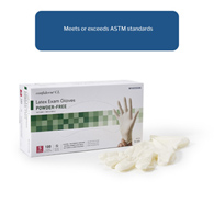 McKesson 14-424 Confiderm Latex Exam Glove-100/Box