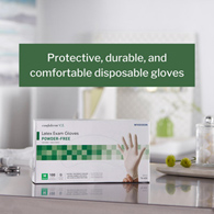 McKesson 14-426 Confiderm Latex Exam Glove-100/Box
