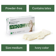 McKesson 14-426 Confiderm Latex Exam Glove-100/Box