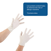McKesson 14-428 Confiderm Latex Exam Glove-100/Box