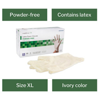 McKesson 14-430 Confiderm Latex Exam Glove-100/Box