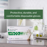 McKesson 14-430 Confiderm Latex Exam Glove-1000/Case