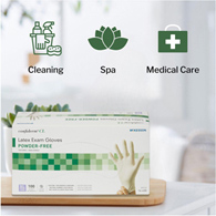 McKesson 14-430 Confiderm Latex Exam Glove-1000/Case