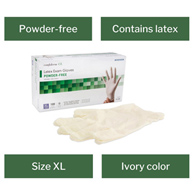 McKesson 14-430 Confiderm Latex Exam Glove-1000/Case