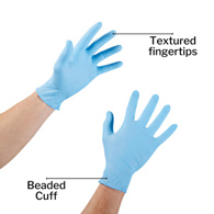 McKesson 14-656C Confiderm Latex Free Exam Glove-Medium-100/Box