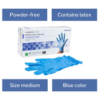 McKesson 14-656C Confiderm Latex Free Exam Glove-Medium-100/Box