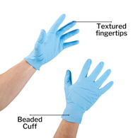 McKesson 14-658C Confiderm Latex Free Exam Glove-Large-100/Box