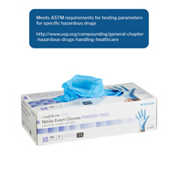McKesson 14-660C Confiderm Latex Free Exam Glove-XL-100/Box