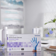 McKesson 14-660C Confiderm Latex Free Exam Glove-1000/Case