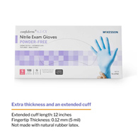 McKesson 14-674C Confiderm Latex Free Exam Glove-100/Box
