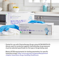 McKesson 14-676C Confiderm Latex Free Exam Glove-100/Box