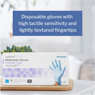 McKesson 14-678C Confiderm Latex Free Exam Glove-1000/Case