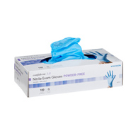 McKesson Confiderm 3.8 McKesson 14-688 Confiderm 3.8 Nitrile Exam Glove, Large, Blue, Medical Gloves (BX/100)