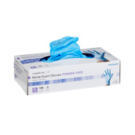 McKesson Confiderm 3.8 McKesson 14-690 Confiderm 3.8 Nitrile Exam Glove, Extra Large, Blue, Medical Gloves (CS/1000)